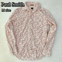 【美品】ポールスミス 花柄 ドレスシャツ 長袖シャツ 総柄 Paul Smith
