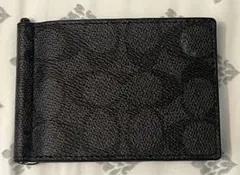 【美品】コーチ マネークリップ エンボス レザー シグネチャー ブラック 2025年最新】coach マネークリップの人気アイテム - メルカリ