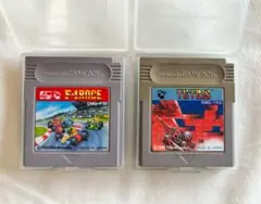 任天堂Nintendo ゲームボーイソフト2本セット　テトリス、F1レース