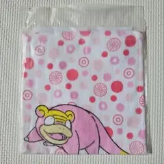 新品未使用☆ポケモン　ヤドン　ミニタオル　約15cm四方　ミスドコラボ