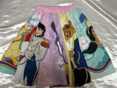 ディズニープリンセス　キッズ　スカート