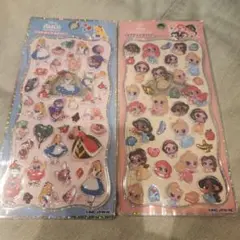 【正規品】プチドロップステッカー♡ディズニー♡アリス♡プリンセスセット