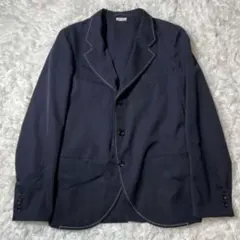 コムデギャルソン　テーラードジャケット　美品 2025年最新】comme des garcons ジャケット テーラード ステッチ