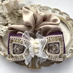 紅茶 様お取引中⭐3104⭐❣️大人可愛い春夏アクセ❣️オリジナル✴インド刺繍
