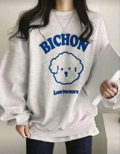 ❤春トレーナー❤スウェットグレー小中学生