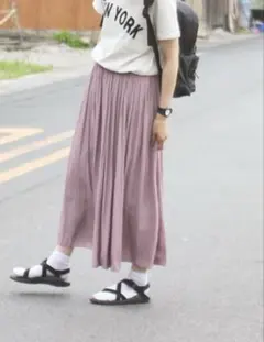 Yangany ヤンガニー　スカート　春　made in Japanのサムネイル