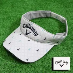 Callaway/キャロウェイ ゴルフ サンバイザー【ヨット刺繍】美品！