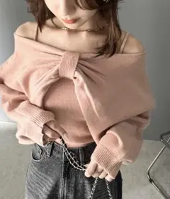 ジップ カーディガン