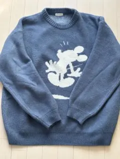 【完売品】ONCILYディズニーシルエットモチーフニット　Mサイズ