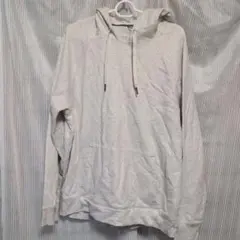 all in motion Lサイズ フーディー ホワイト ベージュ