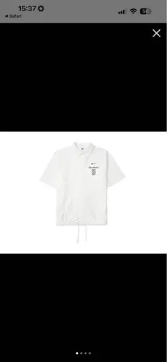 Nike x PEACEMINUSONE 半袖コーチジャケット - メルカリ