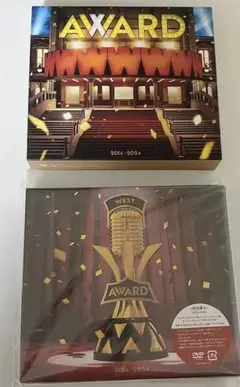 WEST. AWARD初回盤A＆B(CD＋DVD)
