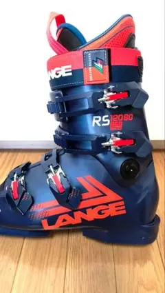 LANGE RS 120 SC スキー用ブーツ ネイビー/オレンジ