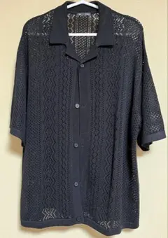 GU　メッシュカーディガン　メンズXL