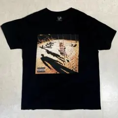 希少 Korn コーン バンド Tシャツ Y2K グランジ アドバイザリー L