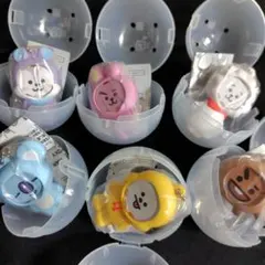 BT21 フォトフレームマスコット ガチャガチャ　セミコンプリート　匿名発送