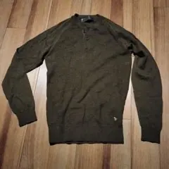 新品未使用！保管品　KM ブラウンニットセーター Mサイズ