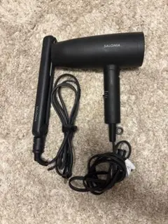 【セット売り】SALONIA ヘアドライヤー & ヘアアイロン