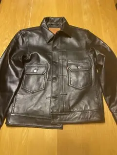Levi's プレミアムブラック　レザージャケット