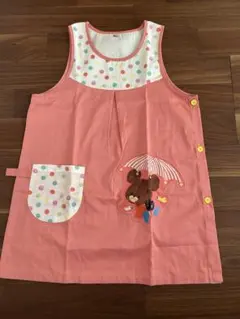 感謝セール新品✨くまのがっこうエプロン 保育士M-L