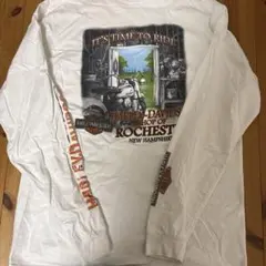 a*）様 Harley-Davidson ロングスリーブTシャツ ホワイト