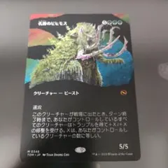 MTG 孔蹄のビヒモス A