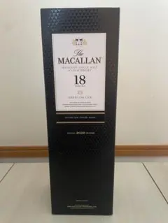 【箱のみ】The Macallan 18年 シェリーオークカスク 2022年