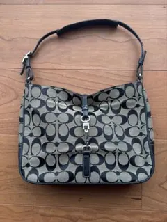 COACH シグネチャー ショルダーバッグ　美品のサムネイル