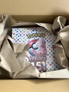 ポケモンカード151 1BOX シュリンク付き ポケモンセンター産 納品書