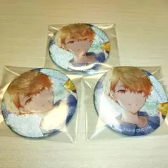 プロセカ グリッター缶バッジ 10A 天馬司 3点セット