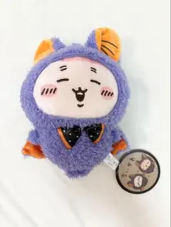 ちいかわ 古本屋カニちゃんハロウィンがまぐちポーチ