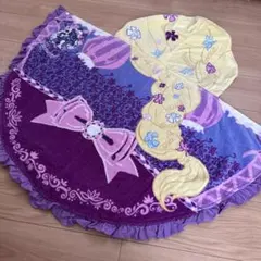 【東京ディズニーリゾート】ラプンツェル　フード付き　タオル