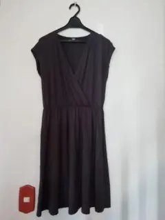 【最終値下げ】UNIQLO ブラウン ラップワンピース /チュニック/マタニティ