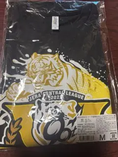 2025年セ・リーグ優勝記念　阪神タイガース　ビールかけTシャツ　黒　Ｍサイズ