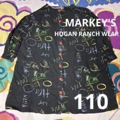 MARKEY'S HOGAN ソウガラ シャツ ワンピース 110
