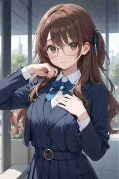 m437 AIイラスト　かわいい　A4ポスター