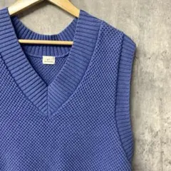 【値下げ美品】GREEN LABEL RELAXINGVネック クロップドベスト