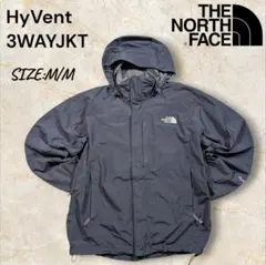THE NORTH FACE HyVent 3WAY M フリース付 ブラック
