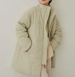 ダウンライク中綿ショートコート 撥水加工 / ウォッシャブル