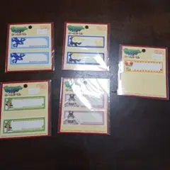 ポケモン ネームラベル 5セット
