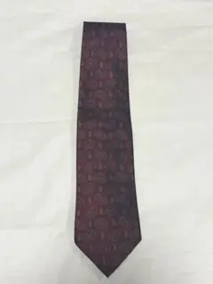 ⭐️【美品】ステファノリッチ 総柄 ペイズリー 勾玉模様 ワインレッド カーキのサムネイル