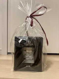 WoodWick Jar M LINEN アロマキャンドル
