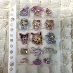 サンリオキャラクターズ 日焼けキティ うるちゅる ポップシール 正規品 お裾分け