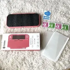 tomtoc Switch Lite 専用カバー ピンク 画面フィルムセット
