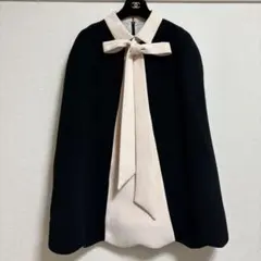 バースデーバッシュ　リボン　ケープ　ポンチョ　ケープブラウス　ZARA