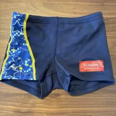 KONAMI 水着 140 ネイビー 星柄