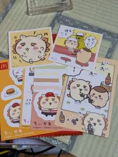 ちいかわ　シーサーシールまとめ売り　マクドナルド、カード