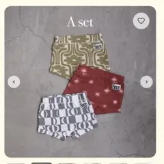 Semon ショートパンツ 3枚セット