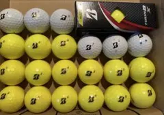 ブリヂストン TOUR B xsと新品ゴルフボール 3個の２４球⑨