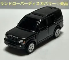 プルバックカー　ミニカー　ランドローバーディスカバリー　人気の黒☆美品